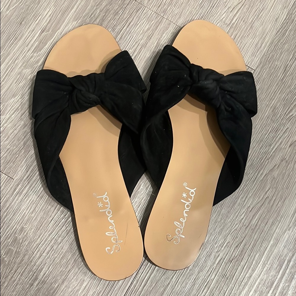 Splendid suede knotted sandals - EUC